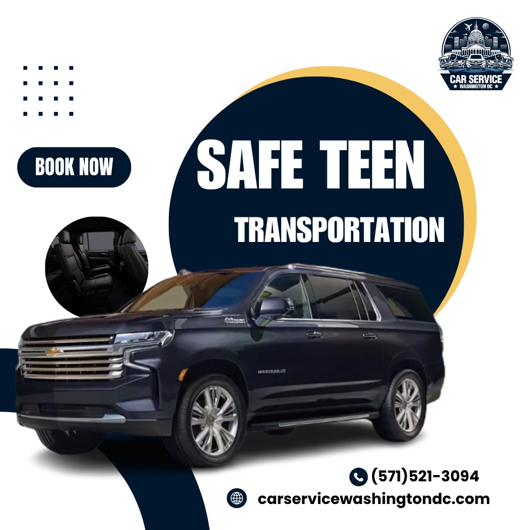 CarServiceWDC's tweet image. Safe Teen Transportation With Car Service Washington DC.
Book Now :(571)521-3094
Visit Our Website:carservicewashingtondc.com
#teentransportation #saferidesforteens #CarServiceWashingtonDC #ParentApproved #carservice #grouptravel #safeteen                       #transportation
