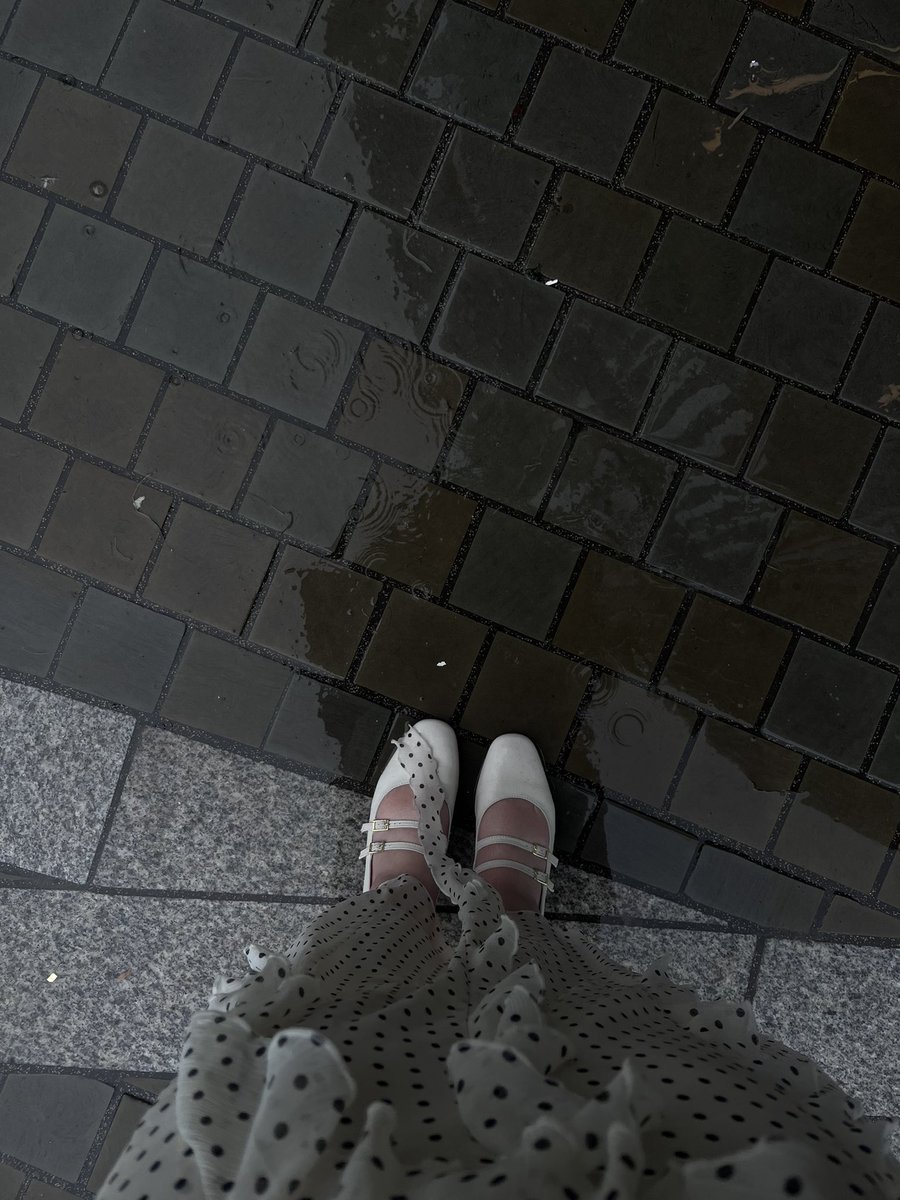 naiwallace's tweet image. A rainy St Swithin’s graduation 🌧️