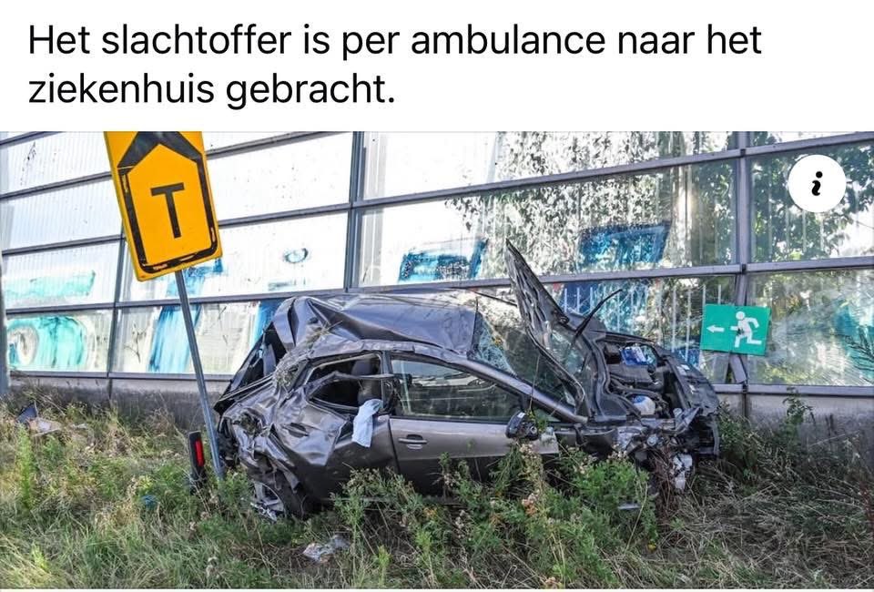 Zwaar ongeval op de A16 bij Prinsenbeek