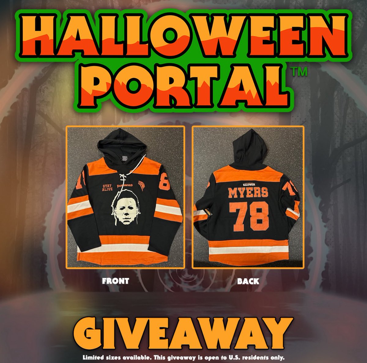 Halloweenmovies's tweet image. Giveaway time! We are thrilled to partner with @BioworldMerch to offer you more free swag! To score the opportunity to add this to your HALLOWEEN collection, you must be either a new or existing Halloween Portal member, and comment on this post!
THAT'S IT! If selected, you will…