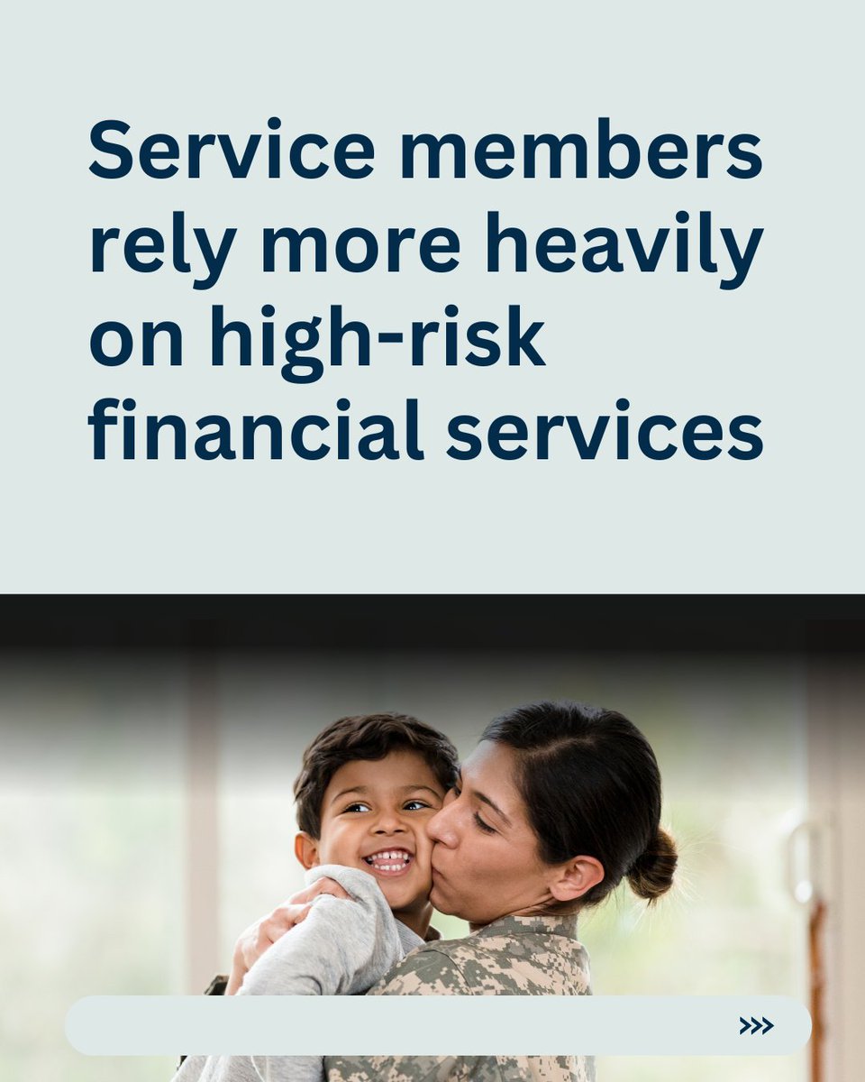 NFCC's tweet image. Military families are navigating more than just duty — they’re facing growing financial pressure. New survey data shows that 1 in 2 active-duty service members are just getting by. From rising debt to reliance on risky financial services, the challenges are real.
📞800-388-2227