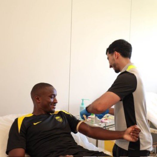 لاعبو #الاتحاد يجرون عددا من الاختبارات الطبية والبدنية