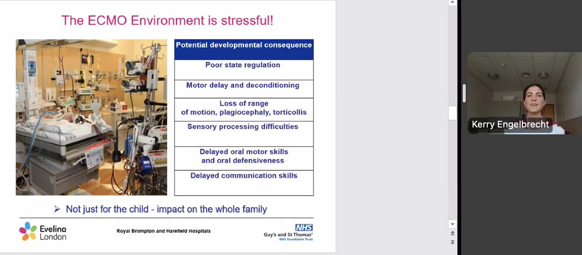 FOAMecmo's tweet image. Amazing #EuroELSOwebinar on rehabilitation on #ECMO today on role of speech &amp; language therapy, mobilization, occupational therapy in children &amp; adults during #ECMO support... Multidisciplinary collaboration is pivotal: #ICUrehab is a team sport!! The webinar was opened by…