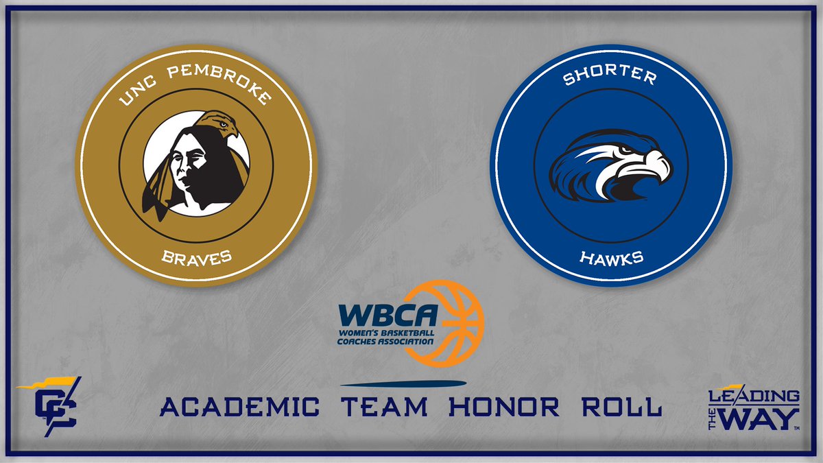 Congrats to <a href="/UNCP_Sports/">UNCP Braves l #BraveNation</a> and <a href="/ShorterHawks/">Shorter Hawks</a> women's basketball programs earning <a href="/WBCA1981/">Women’s Basketball Coaches Association</a> Academic Team Honor Roll honors!

🔗: bit.ly/4lOlUng

#LeadingTheWay
