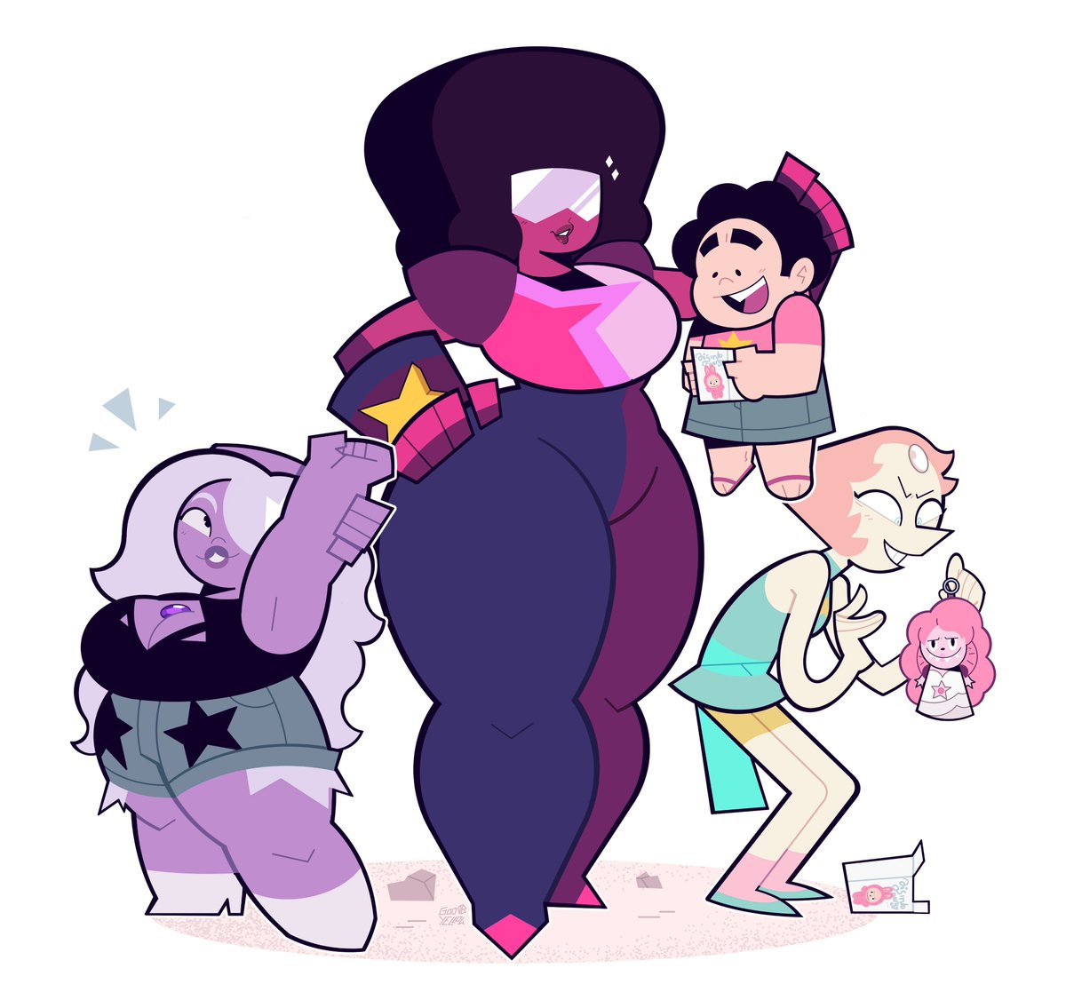 goodbyellow's tweet photo. Steven Universe's gals are so lovely🌍🌏 https://t.co/U5JmXuGAMv
