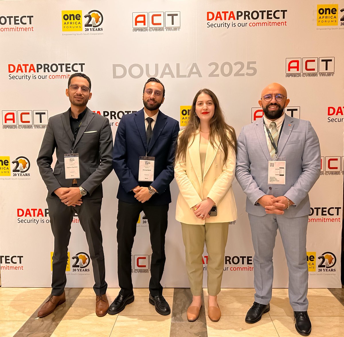 DataProtect_'s tweet image. 🚀 Day One at #AfricaDigitalExpo2025 was a success!

Innovation, ideas &amp;amp; impactful connections 🌍💡
Honored to welcome 🇨🇲 Minister Minette LIBOM LI LIKENG to our booth — a strong symbol of public–private collaboration.

🔒 At #DATAPROTECT, we co-create Africa’s digital future.