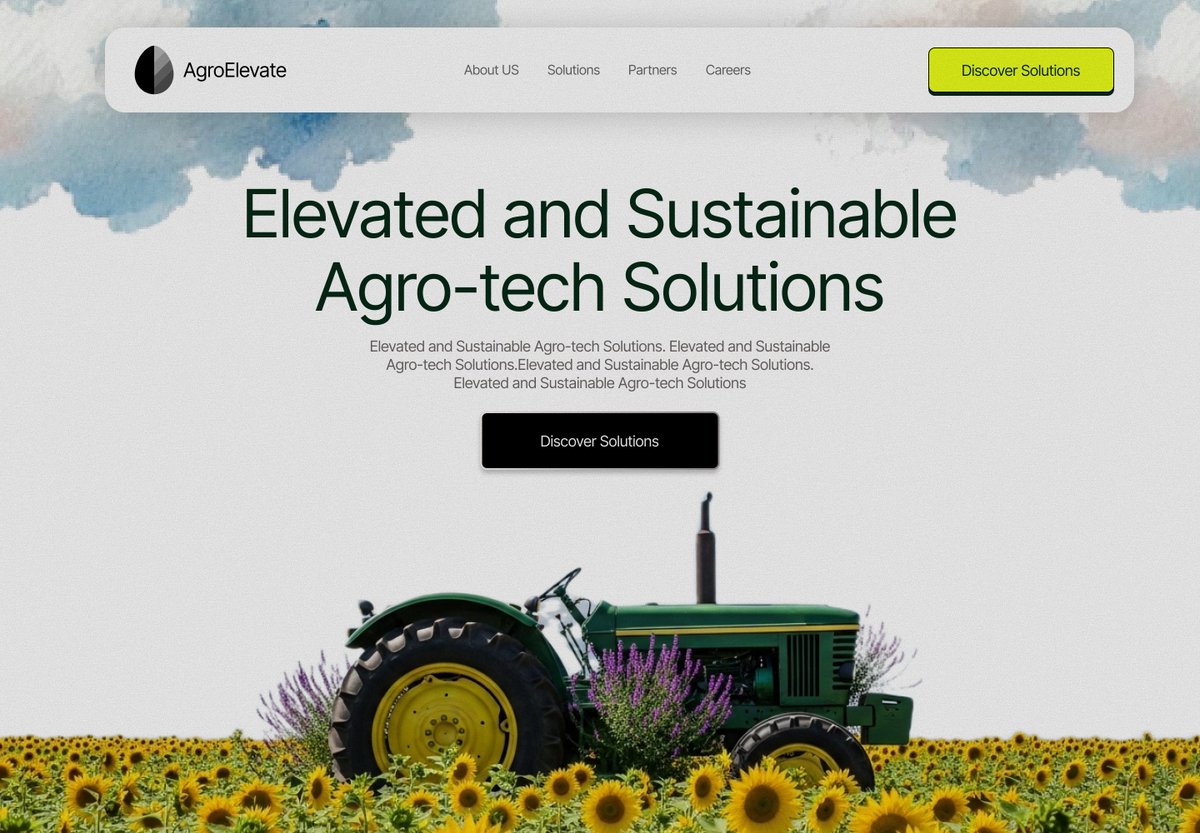 peterRock___'s tweet image. Which of these Hero Sections design would you pick for an agrotech website?
Help!