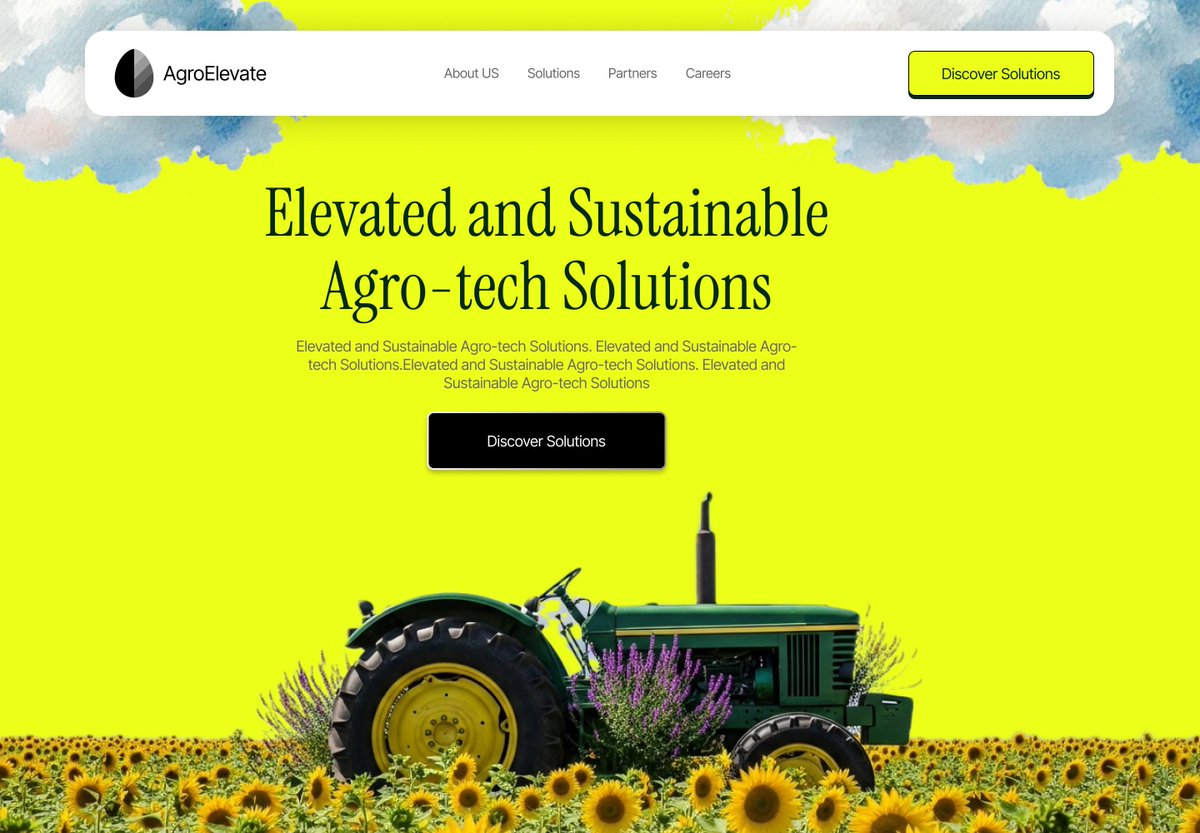 peterRock___'s tweet image. Which of these Hero Sections design would you pick for an agrotech website?
Help!