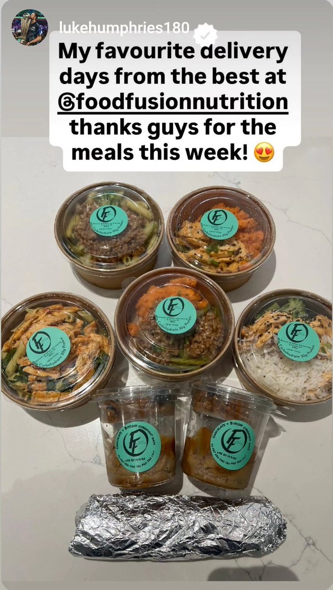 foodfusion2015's tweet image. Providing the best in the business @lukeh180 with macro specific meals and snacks to fuel the World Number one correctly ready for the World Match Play this weekend 👌🏻
#darts #nutrition #CoolHand #fuelledbyfusion