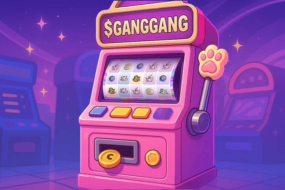 CryptoKitties's tweet image. 🎰 GANGGANG ARCADE EVENT: PLAY FREE, WIN BIG!
Feeling lucky? Ready to spin your way up the leaderboard and snag sweet memecoin + NFT prizes?
The GangGang Slots Arcade Event is now live for a LIMITED TIME ONLY – and wow, it’s completely free to play. Link to play below ⤵️