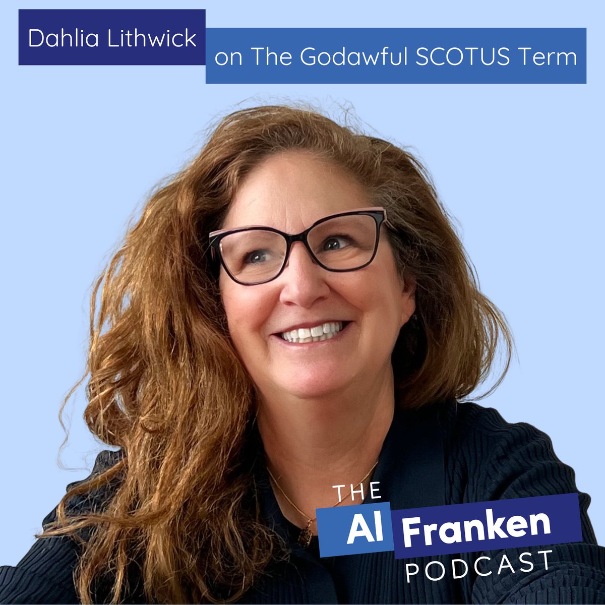 alfranken's tweet image. This Week on The Podcast: @Slate's @Dahlialithwick joins us to discuss another devastating term of Trump's Supreme Court. Dahlia explains many of the awful decisions and how SCOTUS is using the "shadow docket" to advance bad policy without full briefings or arguments. Listen to…