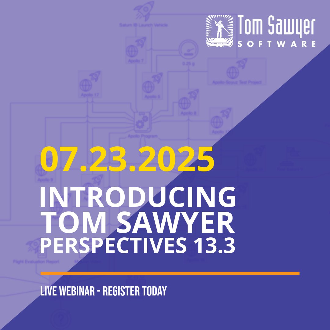 TSawyerSoftware's tweet image. 📣 New webinar alert! Join us as we explore the new Perspectives 13.3 release which helps organizations gain deeper insight into complex systems—faster and more flexibly and intelligently than ever. New capabilities include Kuzu graph DB support, smarter circular layout,…
