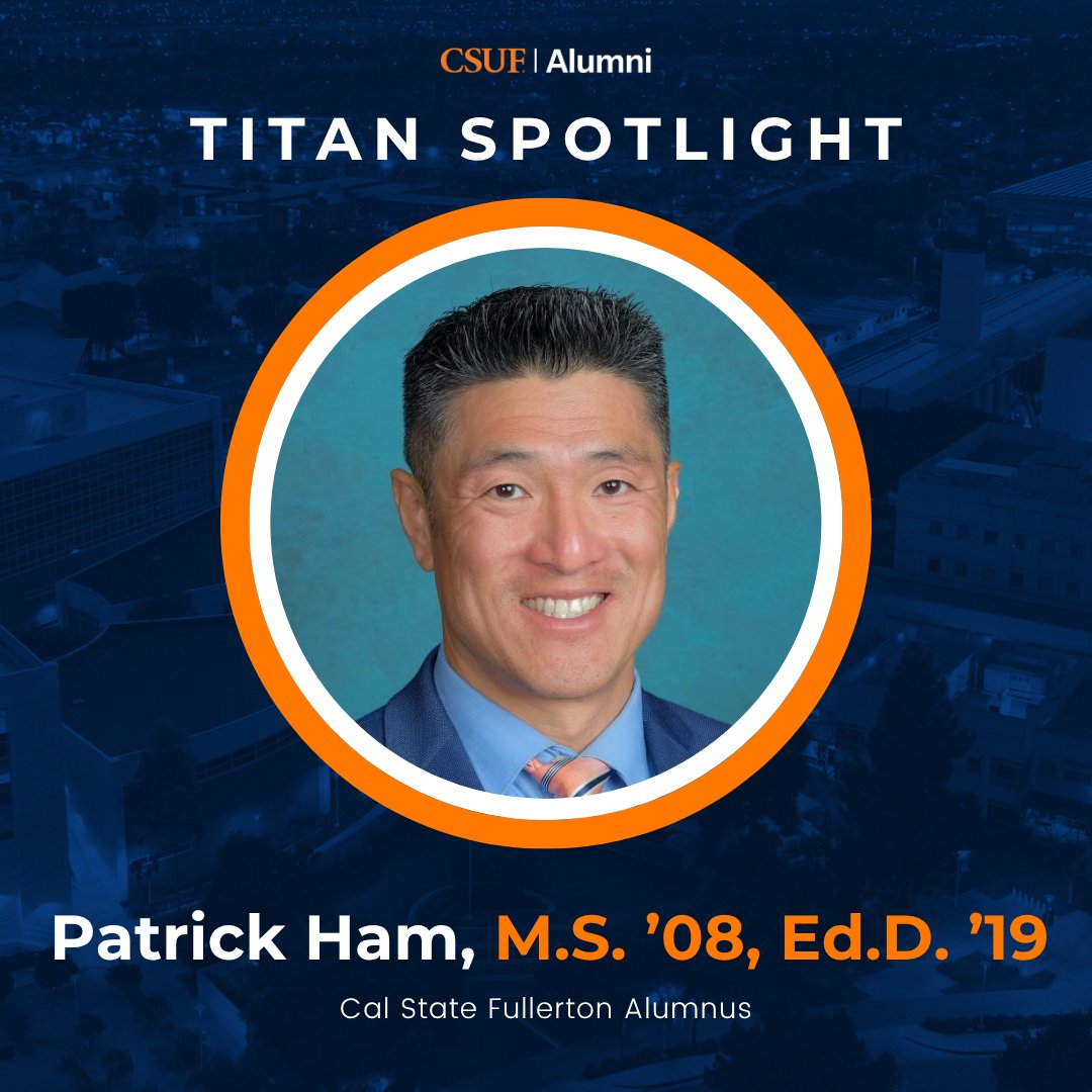 csufalumni's tweet image. Patrick Ham, M.S. ‘08, Ed.D. ‘19 was recently appointed as the new principal of Masuda Middle School in Fountain Valley. He served as principal at Plavan Elementary School and was previously the assistant principal at Masuda from 2009 to 2011.