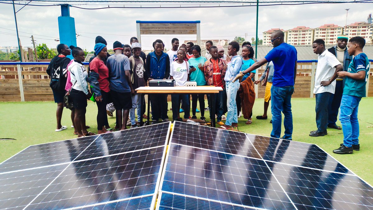 AmplifyhopeAfr's tweet image. 🔆 Youth Solar Training Program Completed! 🔧🌱
We are thrilled to announce the successful completion of our Solar Installation Training Program phase one for the youth! 💪
Over the past few days, these brilliant young minds have gained hands-on experience and technical skills