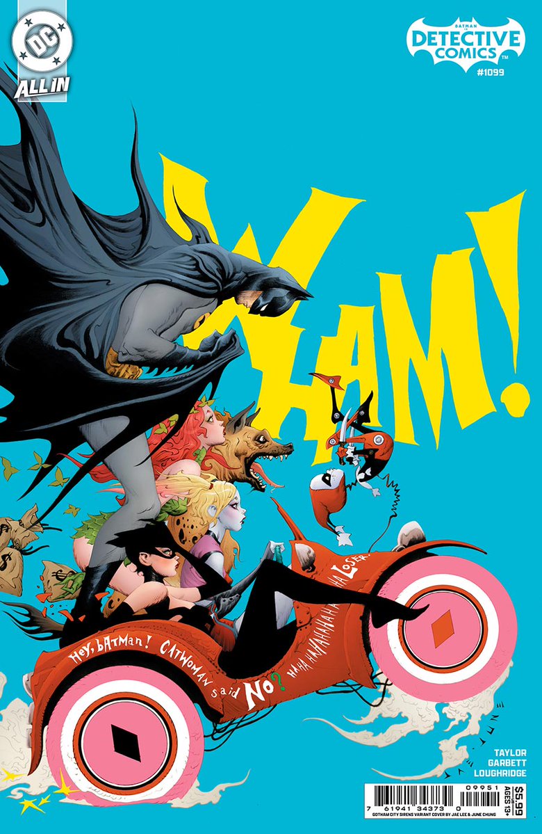 AN UNLIKELY ALLIANCE!
WHAM! Jump into this 😍 #JaeLee #CoverArt for 📚 #DetectiveComics Vol 2 #1099

👉Snag this one today: ow.ly/TFis50WppIN

✏️ <a href="/TomTaylorMade/">Tom Taylor</a>
🎨 <a href="/LeeGarbett/">Lee Garbett</a>

#DCcomics #ComicBooks #TopVariantTuesday #TopVariants #VariantCover