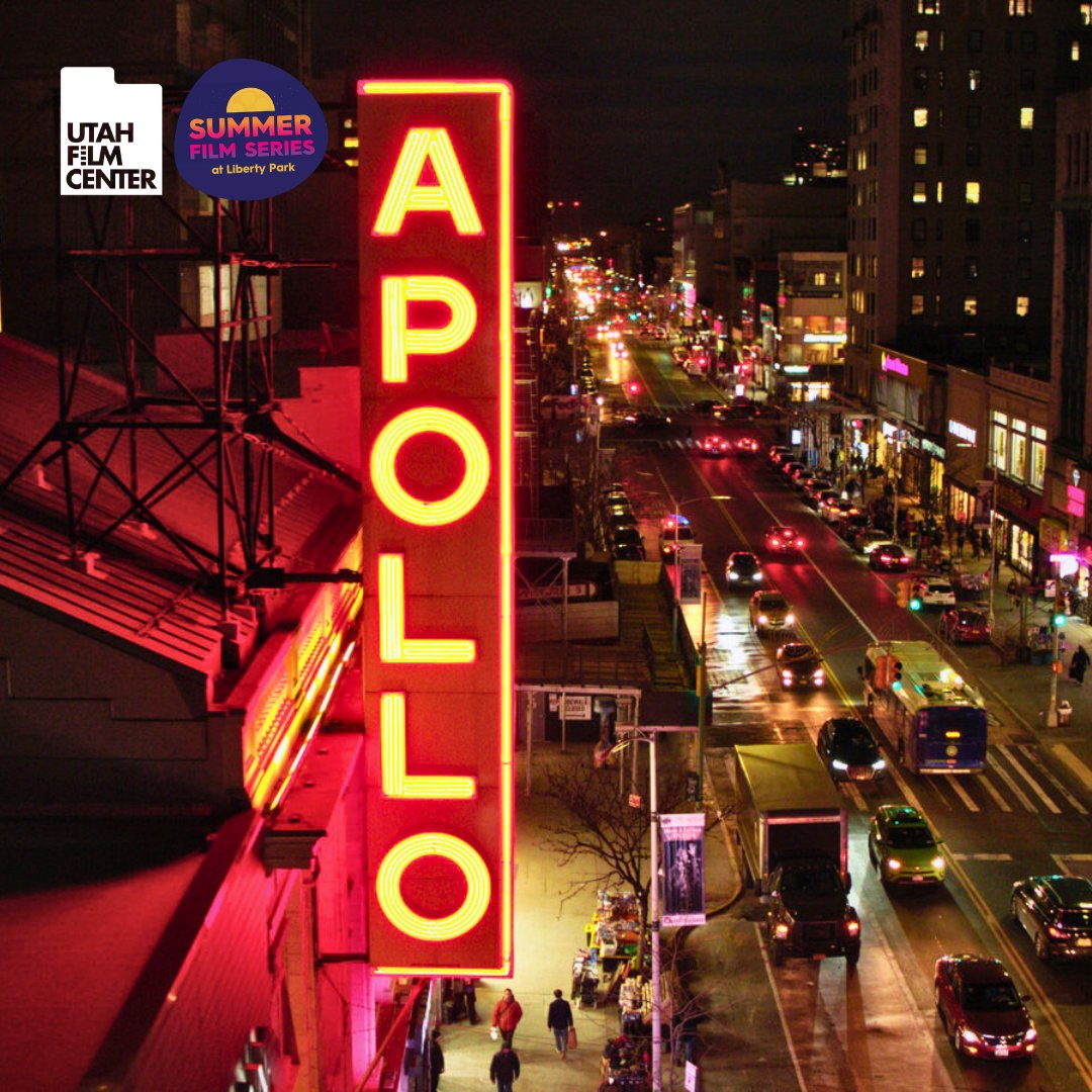 UtahFilmCenter's tweet image. Join us for a FREE outdoor screening of #TheApollo, a powerful doc celebrating Harlem’s iconic theater and its legacy of Black excellence. Presented with our Black, Bold, &amp;amp; Brilliant program.
🗓️ Fri, July 18 @ 8pm
📍 Liberty Park in SLC
🔗 RSVP utahfilmcenter.org/outdoor

#SOFS2025