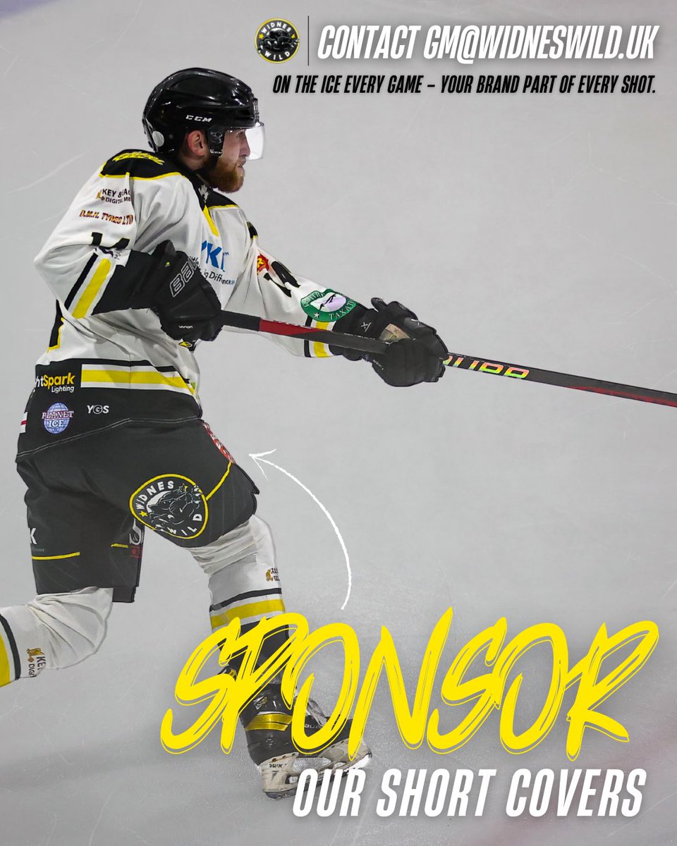 YKK Widnes Wild (@widneswild) on Twitter photo ๐ฆ๐๐ข๐ฅ๐ง ๐๐ข๐ฉ๐๐ฅ ๐ฆ๐ฃ๐ข๐ก๐ฆ๐ข๐ฅ๐ฆ๐๐๐ฃ! ๐คฉ
Widnes Wild are excited to offer exclusive short cover sponsorship opportunities for the 25/26 season! ๐
Get your brand seen up close and personal on the ice, where every save and every shot counts!
๐ง | gm@widneswild.co.uk ๐ฆ๐๐ข๐ฅ๐ง ๐๐ข๐ฉ๐๐ฅ ๐ฆ๐ฃ๐ข๐ก๐ฆ๐ข๐ฅ๐ฆ๐๐๐ฃ! ๐คฉ
Widnes Wild are excited to offer exclusive short cover sponsorship opportunities for the 25/26 season! ๐
Get your brand seen up close and personal on the ice, where every save and every shot counts!
๐ง | gm@widneswild.co.uk