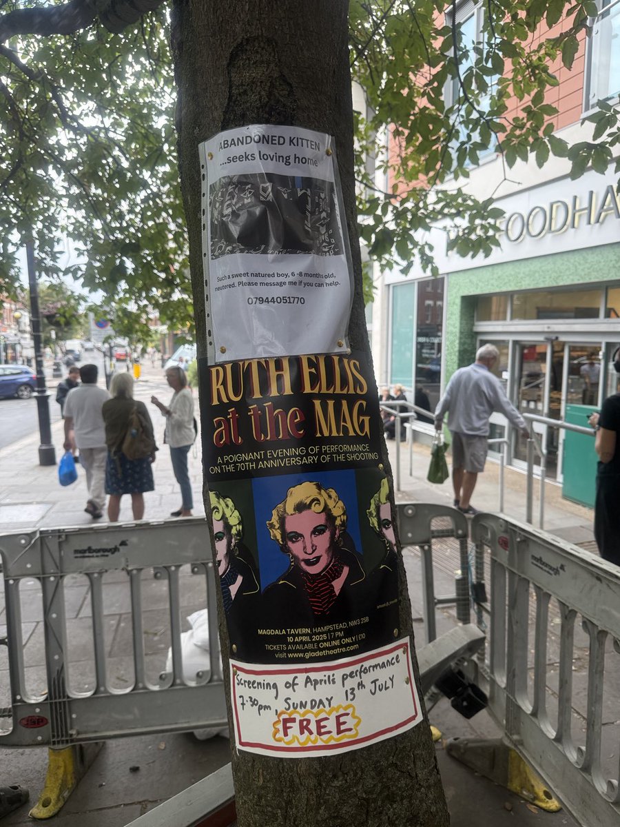 Belsize Community Life 😘 (@friendsbcl) on Twitter photo Kitten or a play - or both? 
<a href="/MagdalaTavern/">The Magdala, Hampstead</a> #abandonedkitten #RuthEllis Kitten or a play - or both? 
<a href="/MagdalaTavern/">The Magdala, Hampstead</a> #abandonedkitten #RuthEllis