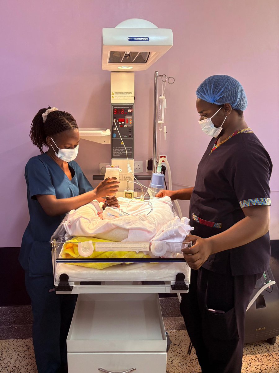 Basalirauni2023's tweet image. #MbaleRRH new Neonatal Unit is open! Now a Level III NICU with 60-bed capacity from 20 thanks to Born on the Edge, Muslim Charity UK, DAK Foundation. Uganda’s first public Human Milk Bank is here too! Let’s keep supporting newborn care. @MinofHealthUG #MOHDelivers
#MOHatwork