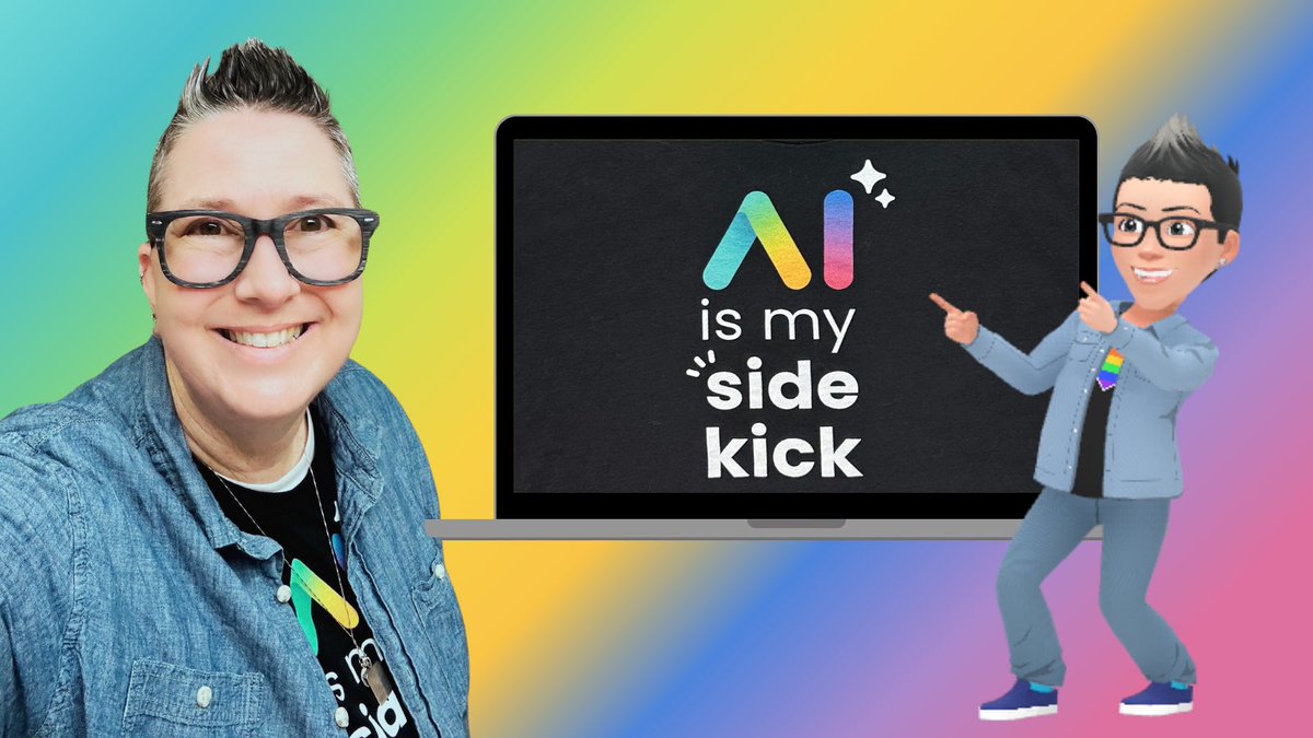apsitjen's tweet image. AI is my side kick
#edtech #TechTShirtTuesday
T-Shirt # 5