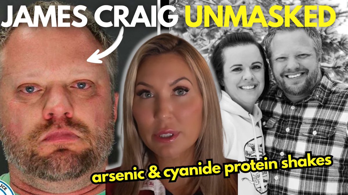 HiddenTrueCrime's tweet image. I’m in Colorado reporting daily on the James Craig case. The Mormon father of 6 is charged with murdering his wife with arsenic and cyanide laced protein shakes. Get caught up with our full backstory here youtu.be/jxplrLzkOoU?si…