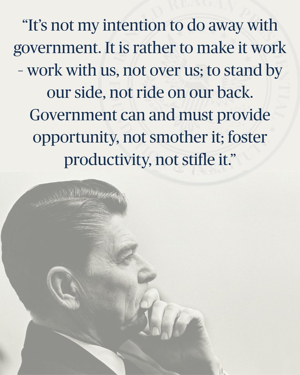 RonaldReagan's tweet image. Who could disagree with this?