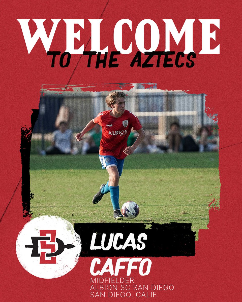 AztecMSoccer's tweet image. Home is where the heart is!
“Lucas is an extremely hard-working athlete who will always give 100% effort and strive for excellence in everything he does while representing his hometown program.” @CoachHops1