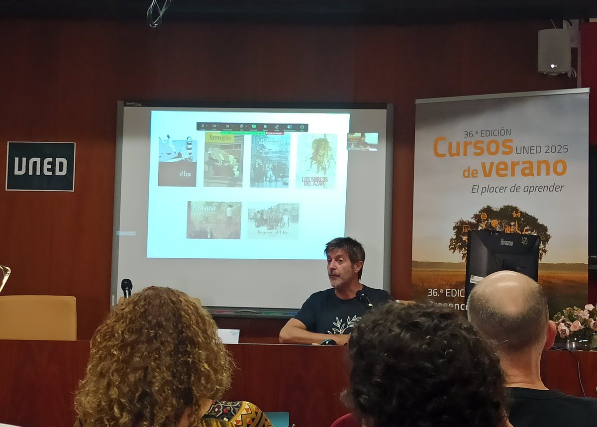 'El arte sirve al artista para comprender el mundo'. Así comienza la ponencia de Paco Roca <a href="/paco_roca/">Paco Roca</a> para el Curso de verano de la UNED en Gandía <a href="/uned_alzira_val/">Uned Alzira-Valencia</a>