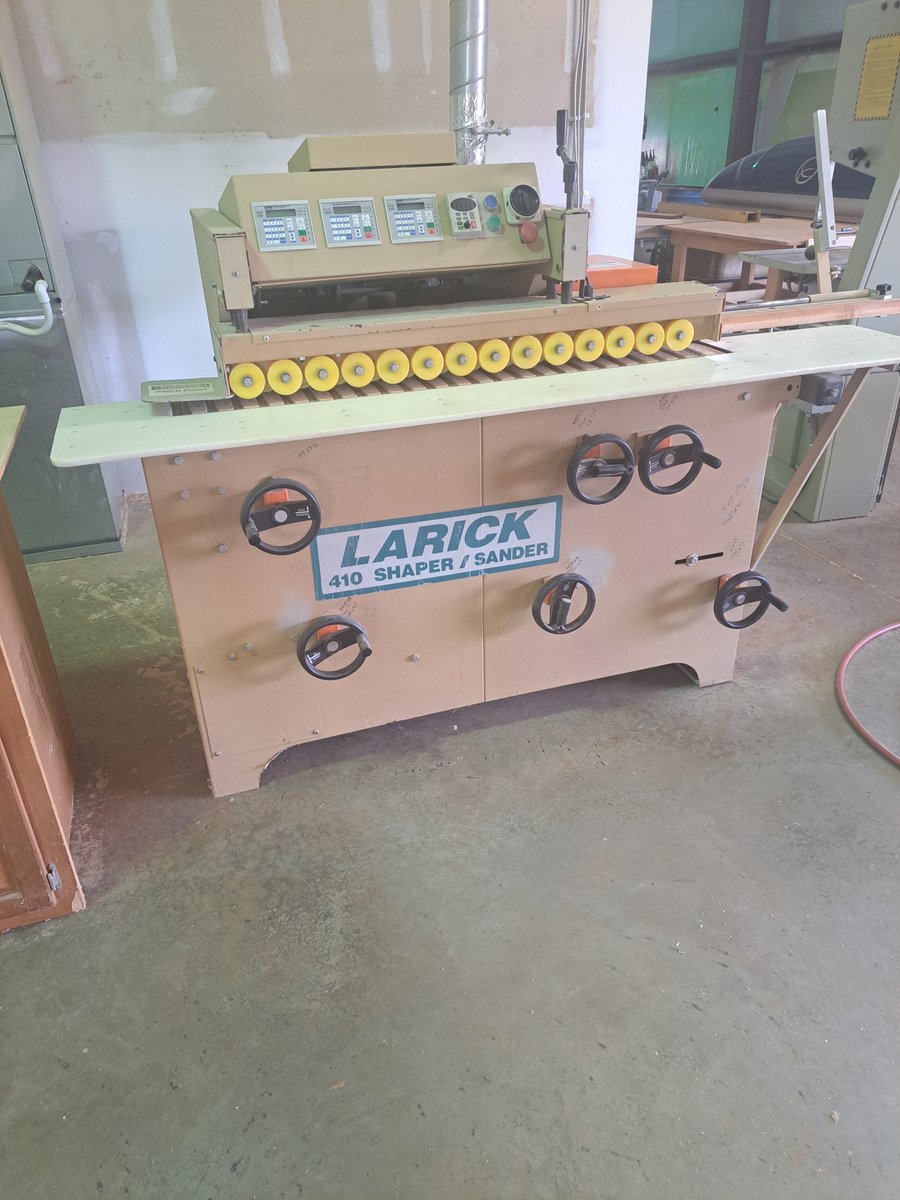 woodwebcom's tweet image. Machinery Machine for Sale
Larick 410 Shaper/Sander
Location: Huntsville, AL - Price: $14000.00 negotiable
Larick 410 shape&amp;amp;Sand ...
#woodworking #shapingmachine
