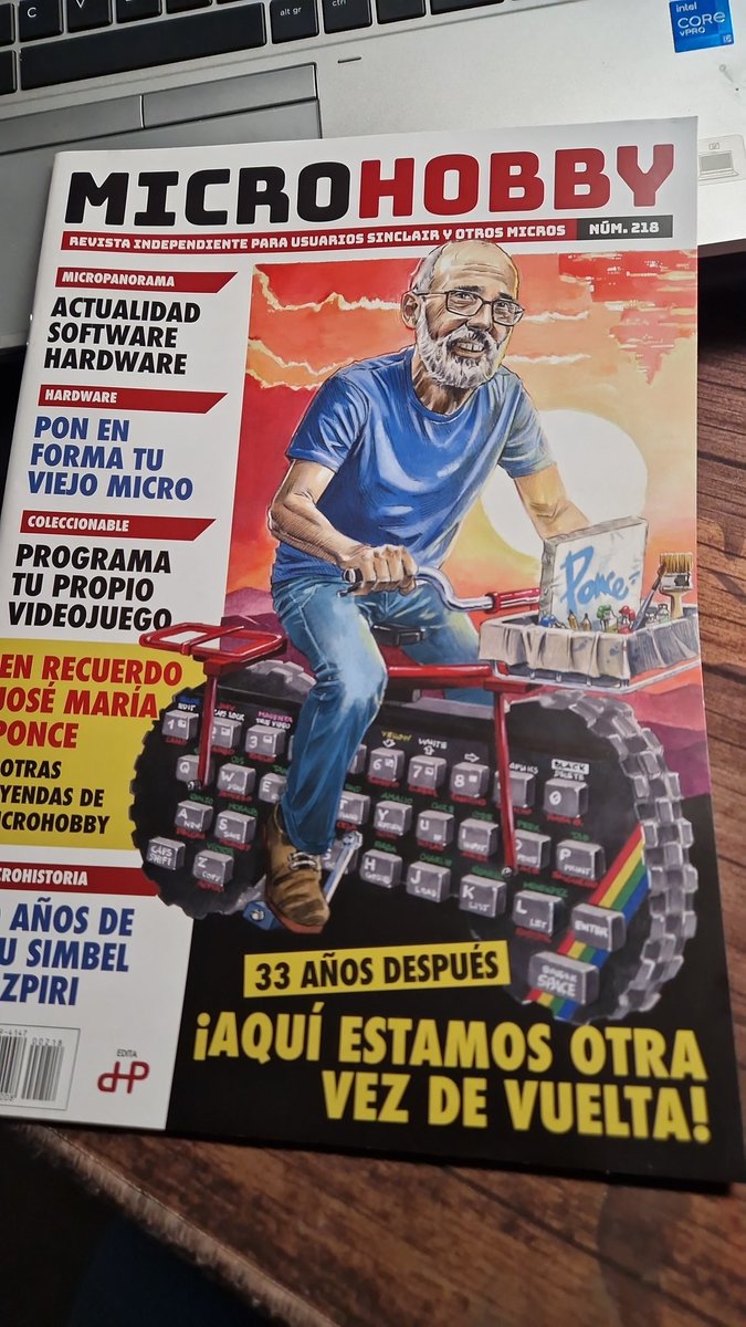 Molitronix72's tweet image. Que cosa mas bonita! 🫠. Es dificil que tus expectativas en algo se cumplan. Y mas aún que se superen. Pues este es uno de esos contados casos. Enhorabuena @MicroHobbyPapel , un fan que vuelve a tener 10 años por un rato.