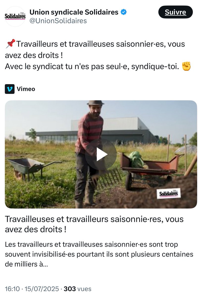 mmpapeurmmpamal's tweet image. Travailleur·ses saisonnier·es (ou pas) vous avez une rage contre le capital et l’Etat.
Avec le paternalisme du syndicat, ta révolte sera canalisée.
Seul·e ou/et avec d’autres exploité·es, il y a 1001 manières de lutter et d’enflammer ce monde de dominations.
Ne te syndique pas