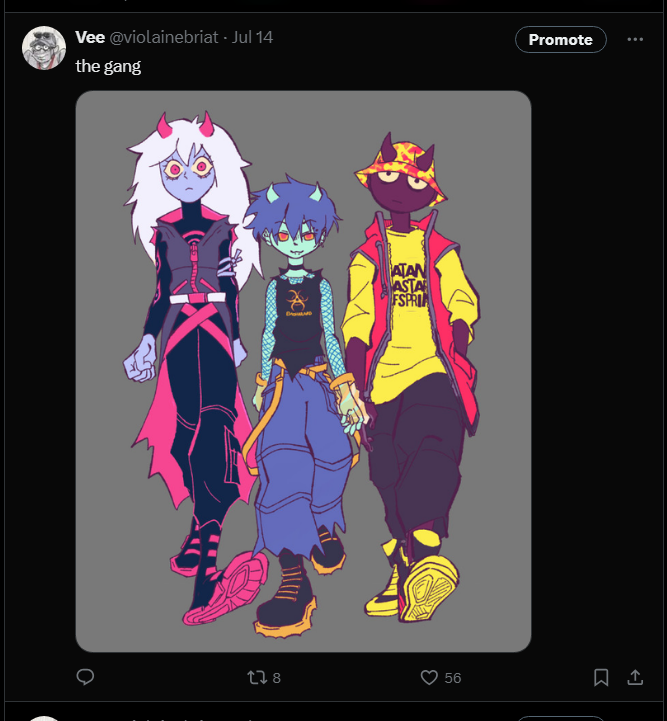 Twitter/X is so broken. Same post: performs wildly differently.
 left: bsky (with an acct of 4.6k followers)
right: X (with an acct of 18k followers)