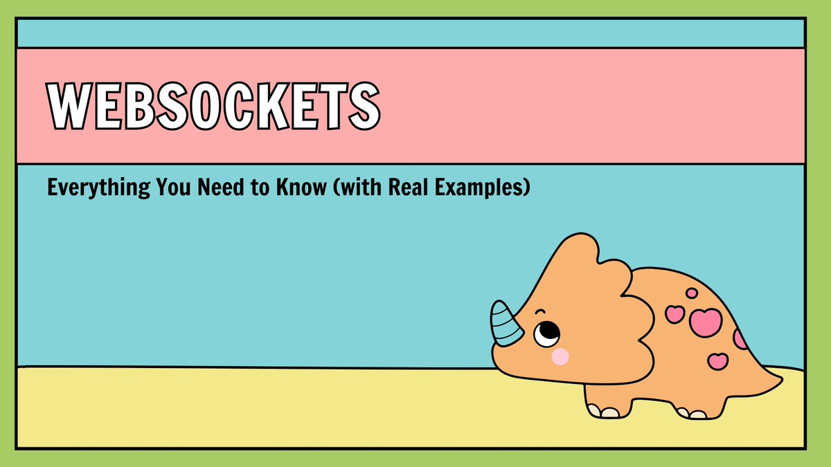 Everything You Need to Know About WebSockets

Real-time apps aren’t built with REST. They run on WebSockets.

Here’s a full breakdown of how WebSockets work + code examples