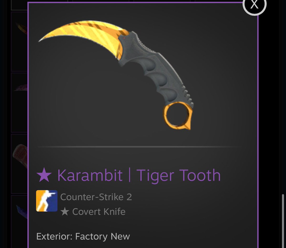 🎉🎁⚡️ FLASH GIVEAWAY ⚡️🎁🎉

★ Karambit | Tiger Tooth [Factory New]

To enter:

- RT
- Turn on notifications 🔔
- Reply proof below 👇

⏳ Rolling in a couple of hours