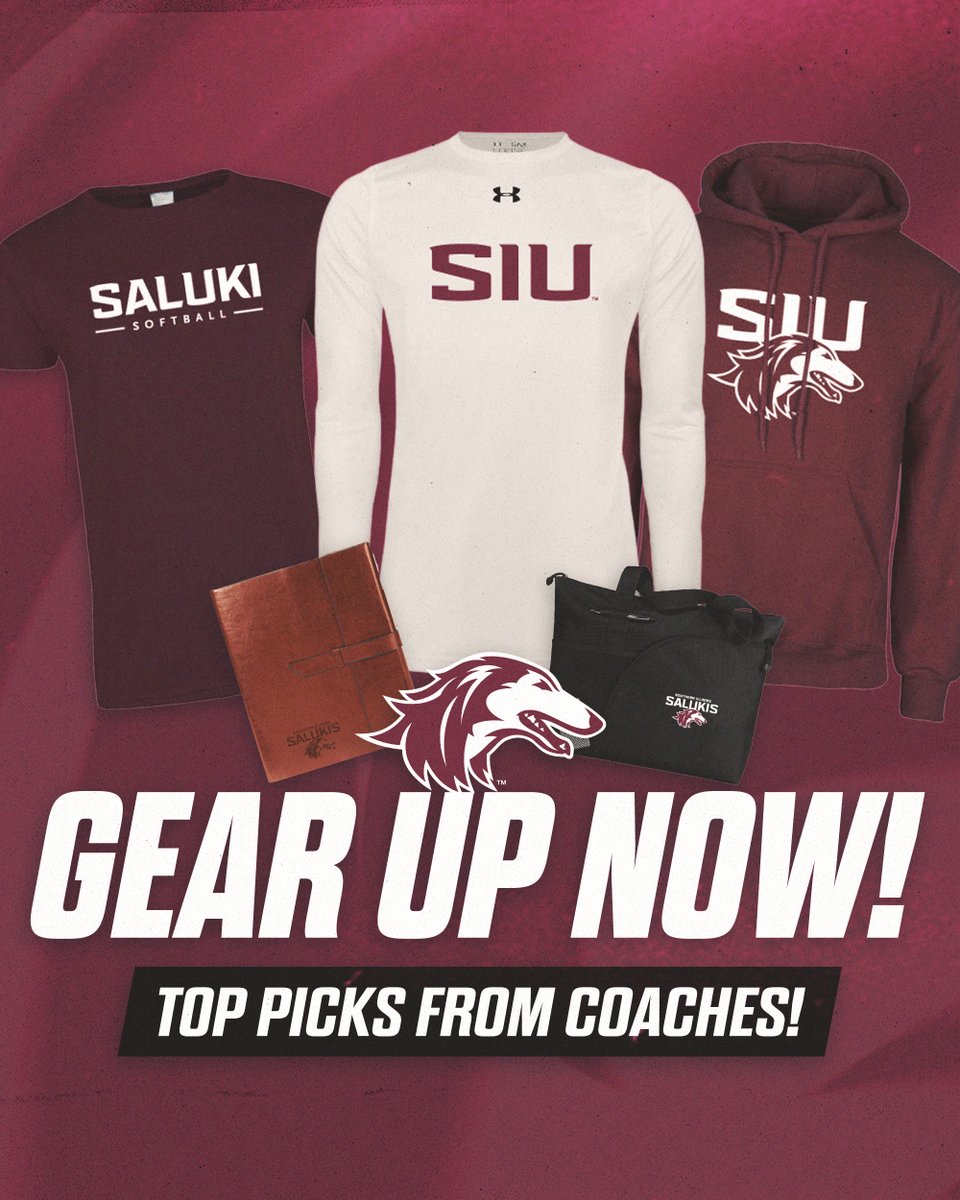 SIUSalukis's tweet image. Gear Up with some of our favorite store items for a limited time!
saluk.is/4lnix6S