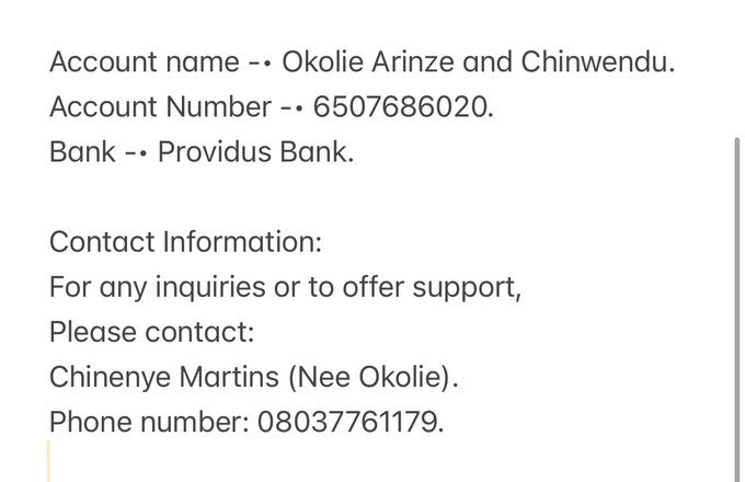 Thank you for your contribution so far. 
The target is 30,000 people raising N1000 each, or 15,000 Nigerians raising N2000 each. 

Please guys. Nothing is too small. Help this friend of mine stay alive. 
It’s really my first time asking for anything more than a repost here🙏🏽🙏🏽