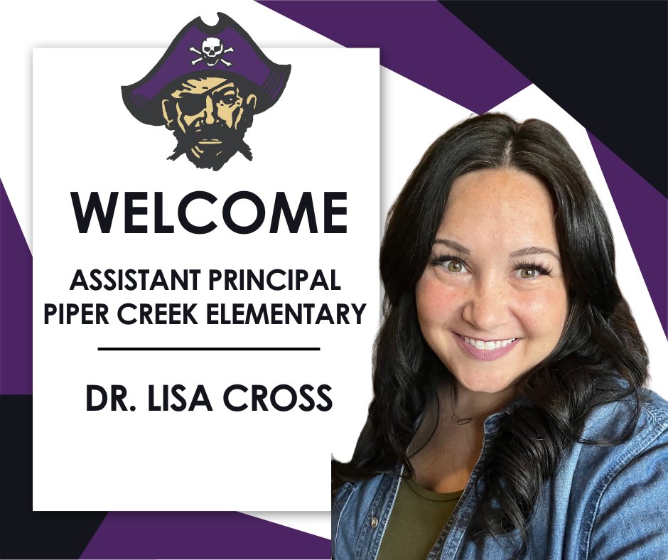 Piper  is pleased to announce the hiring of Dr. Lisa Cross as the new Assistant Principal of Piper Creek Elementary School. For the full press release visit: tinyurl.com/pipercreekasst…