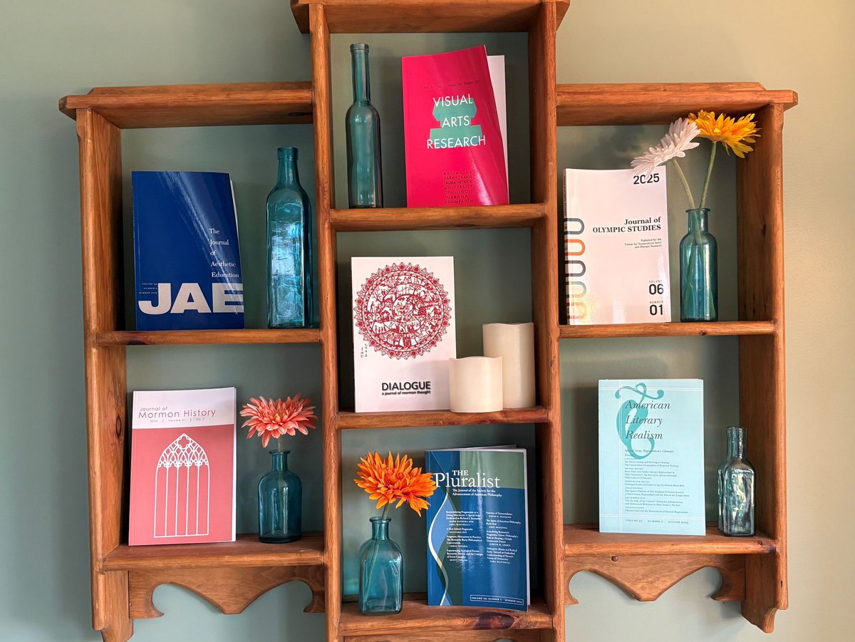 We’re back again with all the Journals news from the first half of 2025 in this Journals Q1–Q2 UPdate! Check it out for the latest #OpenAccess content (including #S2O @ProjectMuse), special issues, a new podcast, and so much more. press.uillinois.edu/wordpress/2025…
