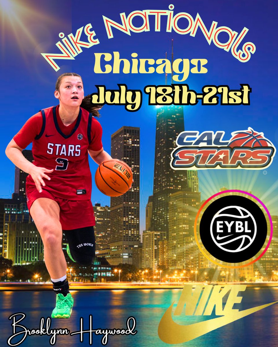 NEXT UP for <a href="/CalStars/">CalStars</a> <a href="/NikeGirlsEYBL/">Nike Girls EYBL</a> Nike Nationals in Chicago July 18th - 21st. #nikebasketball #basketball #grind #focused #determined #passion