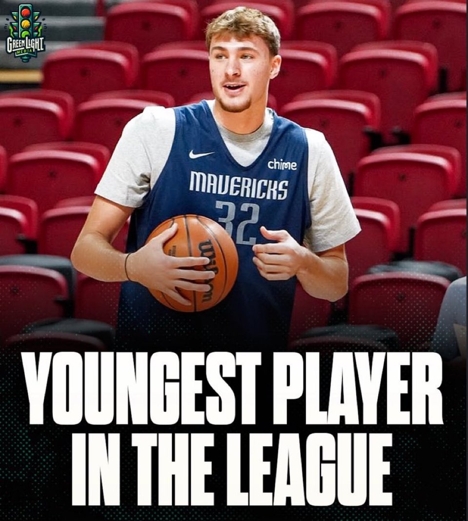 CooperFMuse's tweet image. Fun fact: Cooper Flagg is currently the youngest player in the NBA🔥