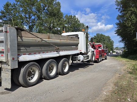 Bad déjà vu: Different impaired dump truck driver, same company

bit.ly/4lNRnqd