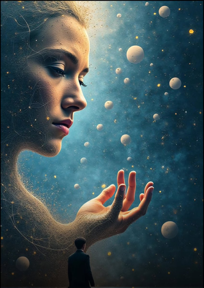 "Lo que llaman casualidad es solo la ceguera de aquellos que ignoran los engranajes ocultos del Universo".

~ Ezra Vellum 

#Reflexión 
#Arte