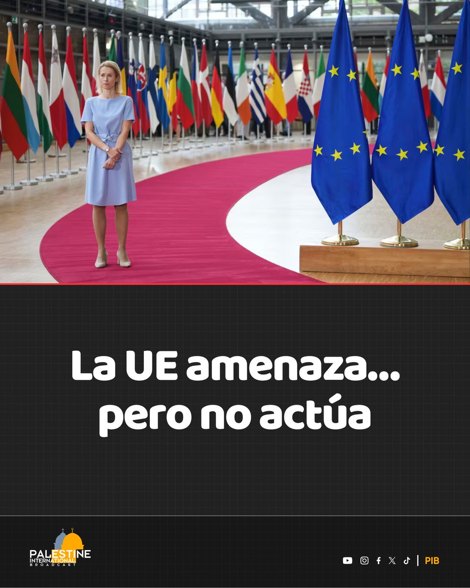 La Unión Europea no rompe relaciones con Israel pese a las violaciones de derechos humanos en Gaza. Promete “vigilar” cada dos semanas y deja sobre la mesa posibles represalias… si Israel no cumple su “compromiso” de mejorar la ayuda humanitaria
