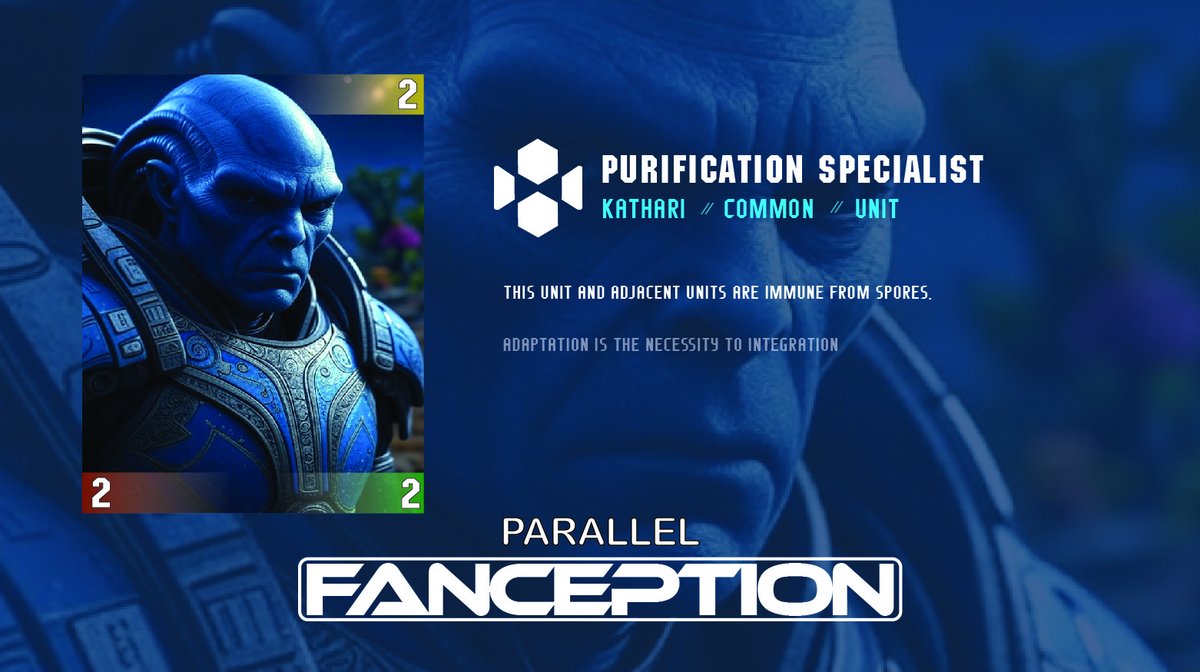 More Parallel Fanception //

Shroud Interference Specter
Kathari Purification Specialist 

**these cards are made up and don't actually exist