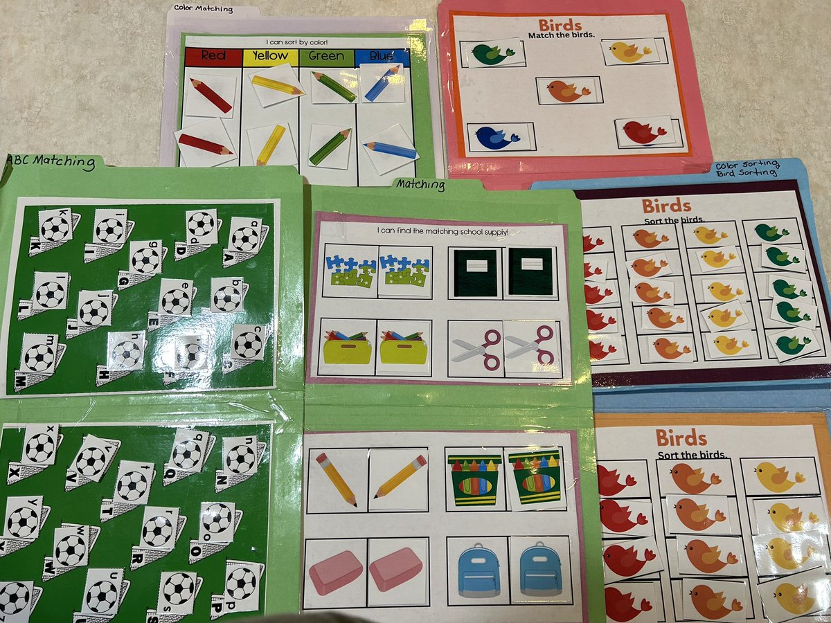 ms_brittany92's tweet image. Got some file folder activities prepped today! Materials like this and other hands-on materials help my students engage and learn! 

Looking to #helpateacher today?! #clearthelist 

Take a 👀👀 at my classroom wishlist🙏🤞

amazon.com/hz/wishlist/ls…