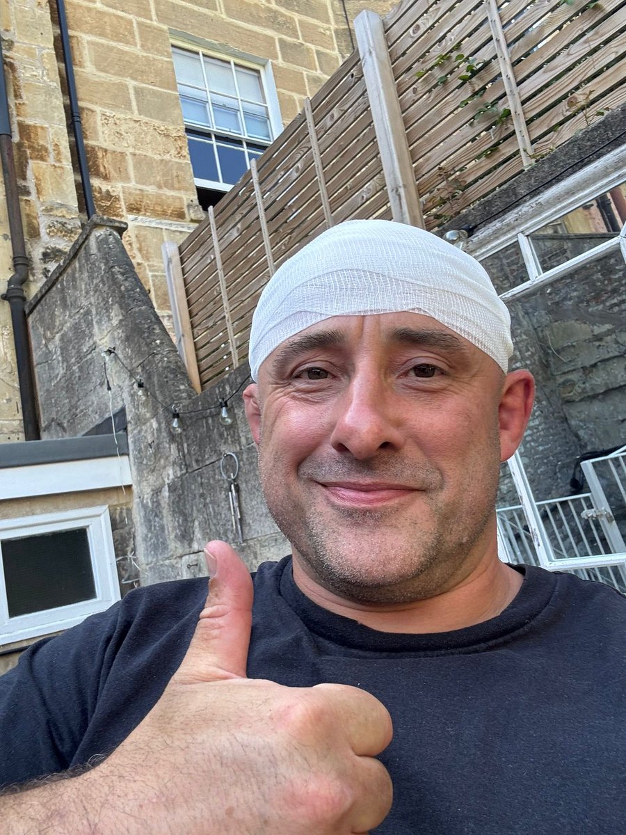 davidflatman's tweet image. Had to be done… been hairless too long. And as my late Nana always asked in situations like this: What would Meatloaf do?