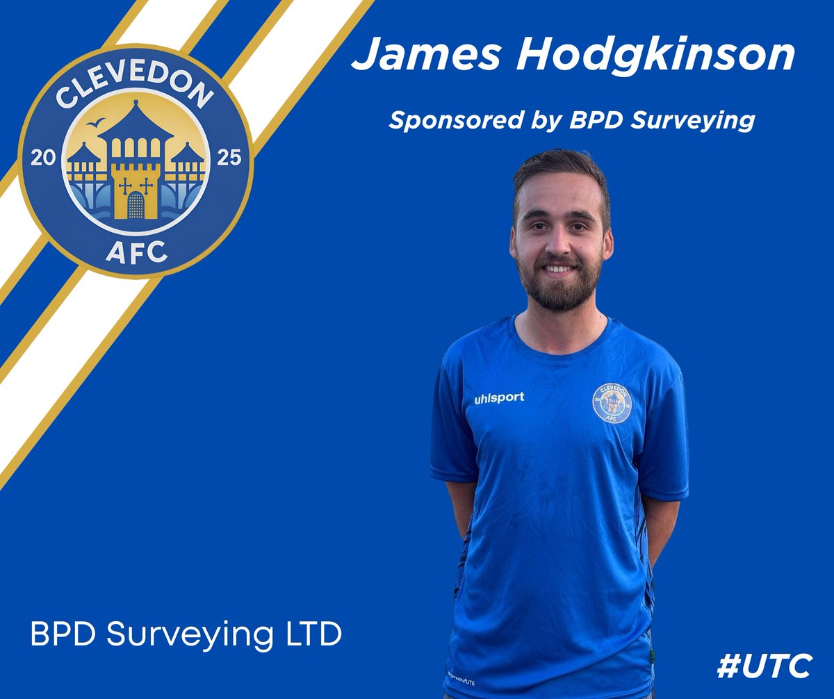 Over the next few days we will be announcing our confirmed squad for the upcoming season, starting with retained players from last season.

Up first is our club captain James Hodgkinson who is sponsored by BPD Surveying LTD. 

#UTC🏰⚽