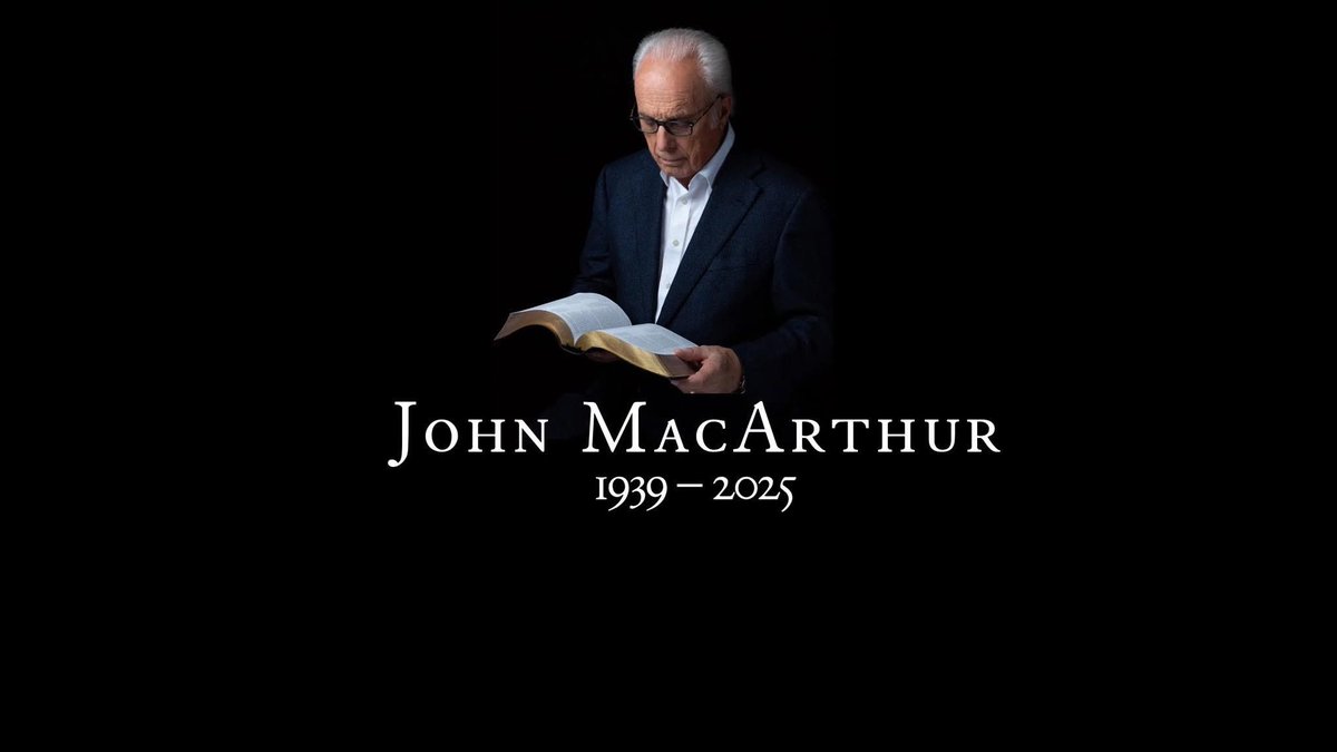 Muchas gracias al Señor por el gran ejemplo de piedad y fidelidad a las Escrituras del pastor MacArthur. También por el tiempo que dedicó a instruir y capacitar a muchos (un servidor entre ellos), por más de cincuenta años. Dios consuele a su familia y a GCC. 
Mateo 25:23