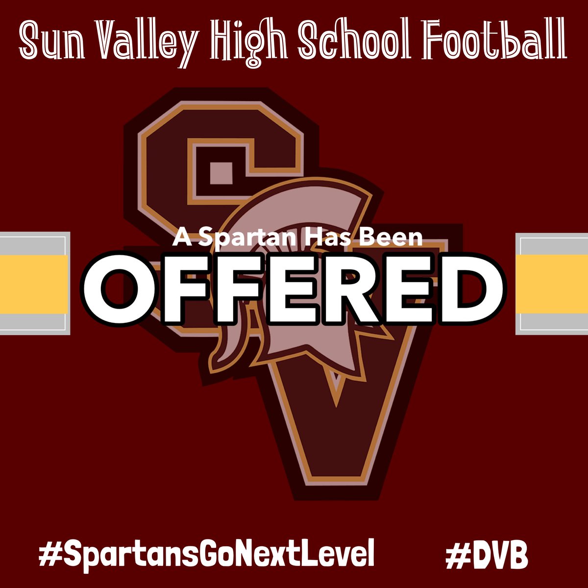 RecruitSVFB (@recruitsvfb) on Twitter photo Congratulations to <a href="/SVSpartans_FB/">Sun Valley Football</a> #Classof2026 #WR #DB <a href="/ThanasiPapazis/">Thanasi Papazis</a> on his offer from <a href="/HSC__FOOTBALL/">H-SC Football</a>
LET’S GO! #SpartansGoNextLevel
<a href="/HaydenCrooks/">Hayden Crooks</a> <a href="/keaton_coach/">Coach Steve Keaton</a> <a href="/CoachQuay_/">Quay Chambers</a> <a href="/CoachTim52/">Tim Collins</a> <a href="/UCHOOPS/">Union County Hoops, Football, Baseball & Softball</a> <a href="/CarolinaPreps1/">CarolinaPreps</a> <a href="/HighSchoolOT/">HighSchoolOT</a> <a href="/SVHS_Athletics1/">Sun Valley High School Sports</a> <a href="/pepman704/">Matt Morrow</a> Congratulations to <a href="/SVSpartans_FB/">Sun Valley Football</a> #Classof2026 #WR #DB <a href="/ThanasiPapazis/">Thanasi Papazis</a> on his offer from <a href="/HSC__FOOTBALL/">H-SC Football</a>
LET’S GO! #SpartansGoNextLevel
<a href="/HaydenCrooks/">Hayden Crooks</a> <a href="/keaton_coach/">Coach Steve Keaton</a> <a href="/CoachQuay_/">Quay Chambers</a> <a href="/CoachTim52/">Tim Collins</a> <a href="/UCHOOPS/">Union County Hoops, Football, Baseball & Softball</a> <a href="/CarolinaPreps1/">CarolinaPreps</a> <a href="/HighSchoolOT/">HighSchoolOT</a> <a href="/SVHS_Athletics1/">Sun Valley High School Sports</a> <a href="/pepman704/">Matt Morrow</a>