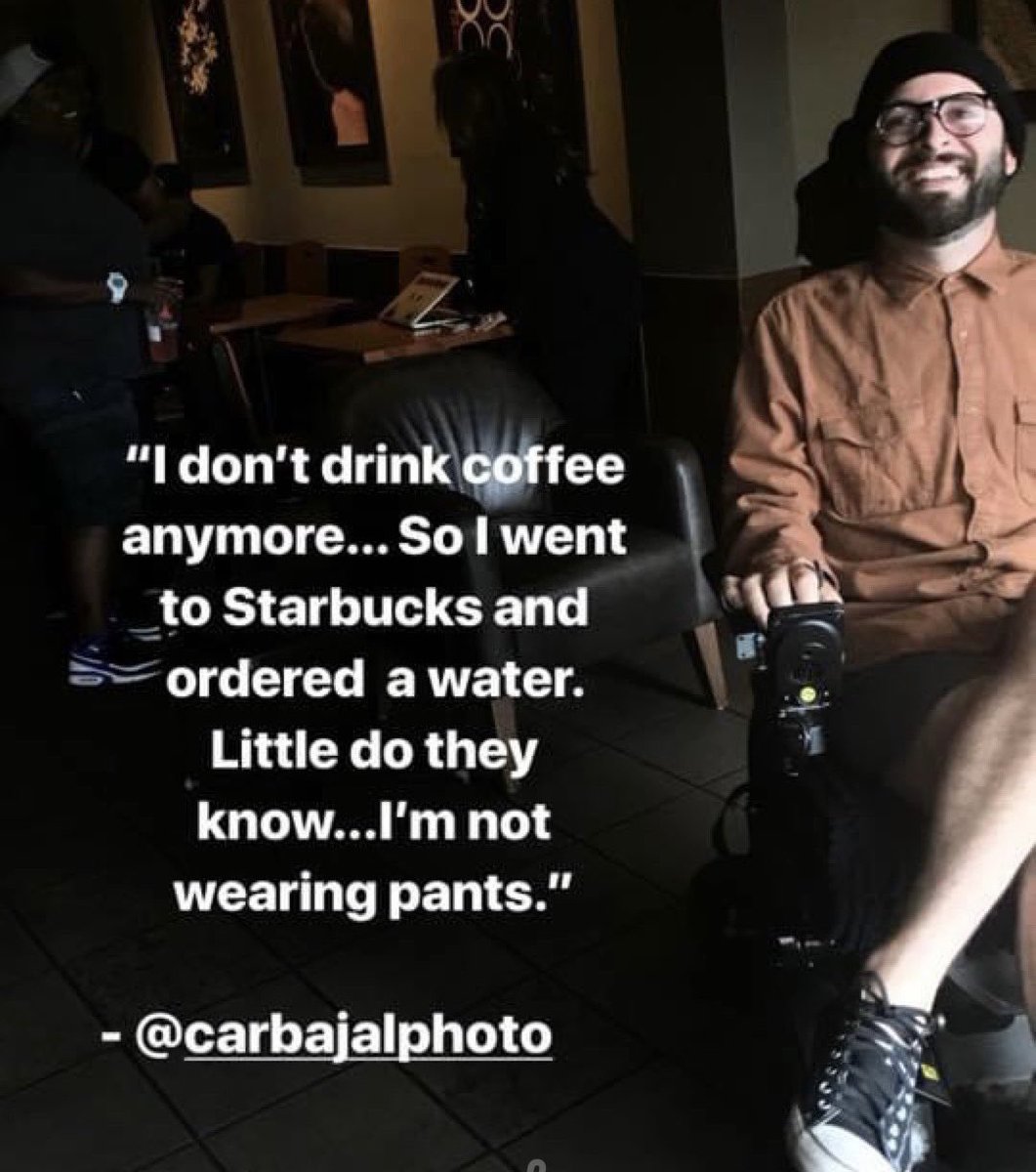 CathyStandish's tweet image. Today is Anthony’s birthday! Let’s celebrate it at Starbucks by ordering a water (or a coffee for those who still drink it) and sharing a toast to him!
ps … though pants are optional, gratuities are not!
#kisshisals #birthdaywishes @Starbucks @carbajalphoto…